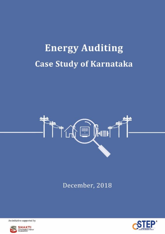 Energy Auditing: Case Study of Karnataka